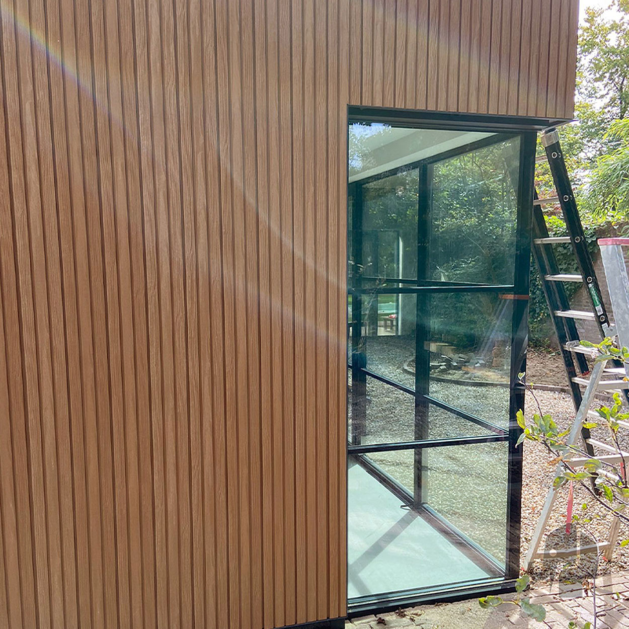 Eva-Last Composiet Gevelbekleding Natural Cedar Stripes S